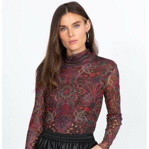 🆕Johnny Was Potion Mock Neck Top